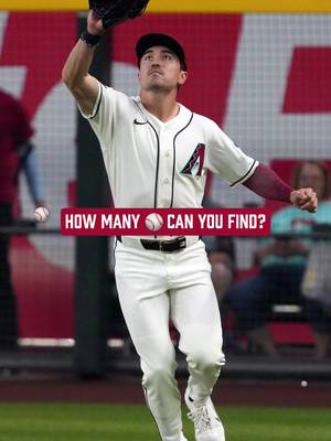 How many baseballs can you find? 👀