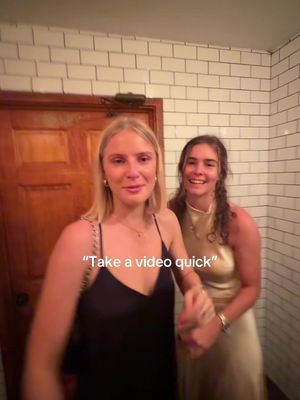 Apparently I was like yo record this… 😭😭😭😭 everyone is so silent and confused lol❤️❤️💍💍 #sisters #engaged @jack & the beanstalk 