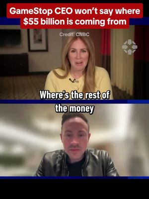 GameStop CEO Ryan Cohen wants to buy eBay to make them a "legit competitor to Amazon." But where will the money come from? #gamestop #ceo #ebay #money #interview