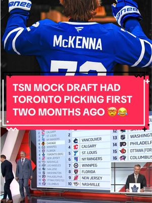 The Maple Leafs won TSN Hockey’s Draft Lottery two months ago. O-Dog really revealed the future 😅 #NHLDraft