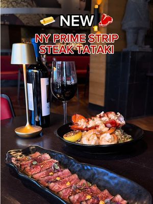 this is how our NEW NY Prime Strip Steak Tataki comes together 🥩✨ #pfchangs #newmenu #steak #celebration 