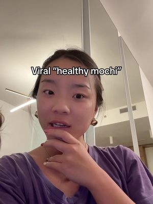 Wait I genuinely thought this trend was satire until I kept seeing videos 😭😭 mochi NEEEDS glutinous rice come on  #mochi #mochitrend #healthymochi
