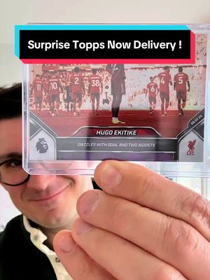 While I was waiting for my Topps Chrome UCC delivery, the #topps gods blessed me with a real surprise! May this luck continue today with my UCC boxes 🤞 #footballcards #soccercards #thehobby #fyp 