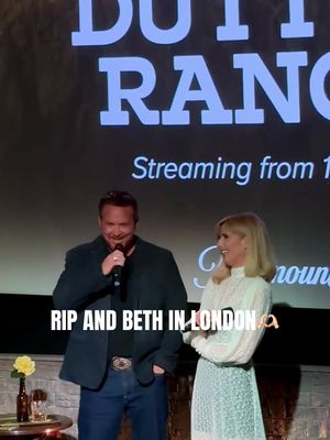 Rip is the best. Can’t wait to binge the entire season when it comes out 15th May!  @DuttonRanch 🩵 #duttonranch #yellowstone #ripandbeth 