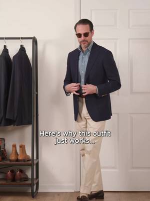 Most guys overcomplicate getting dressed. A simple, repeatable outfit—what I’d call an “autopilot uniform”—solves that. The key is consistency: – A tailored jacket – Clean, neutral trousers – Simple, versatile shoes When the proportions, colors, and textures are right, you don’t have to think about it. It just works. #menswear #mensstyle #styletips #outfitideas #mensfashion #classicstyle #smartcasual #howtostyle #wardrobeessentials #timelessstyle