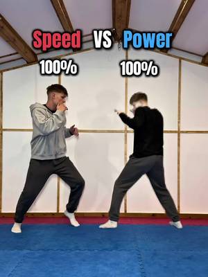 Speed vs power fight scene…