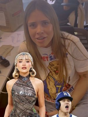 Asking The Barstool Office Who is More Famous Shohei or Sabrina Carpenter? 🤔 #MLB #japan #LA #sabrinacarpenter #shoheiohtani 