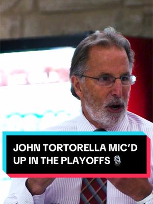 there’s never a dull moment with Torts 😅 #NHL #hockey  #StanleyCup #JohnTortorella #VegasGoldenKnights 