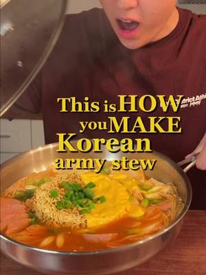 korean army stew (budae jjigae)