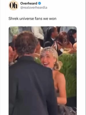 Is this what it’s like to be in the MCU #overheard #metgala #metgala2026 #sabrinacarpenter #shrek
