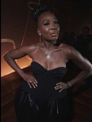 Inside look at the details that tell a deeper story: only 6% of sports science research focuses on women. We’re closing that gap and it’s just the beginning. @Venus Williams #BodyOfScience @pucci @Swarovski @anOnlyChild #Partow #HerbertLevine 