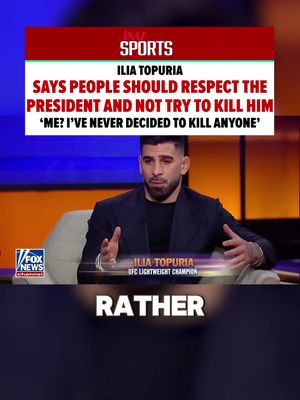 Ilia Topuria being asked about the current U.S. political climate was NOT on my 2026 bingo card… but hey, anything to promote the UFC White House card I guess. 🥊🇺🇸
