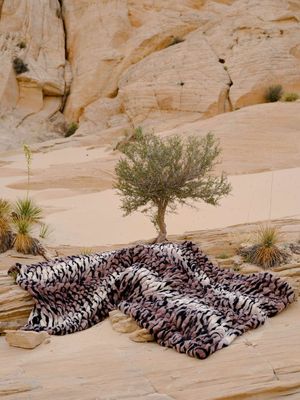 Our newest Dreamer Blanket. Ash Tiger is officially out now 🐅🩶 Consider this your inside look from our Creative Assistant, Emily.