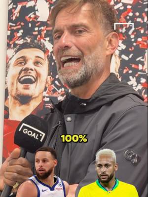 Is Stephen Curry more ICONIC than Neymar? 😮‍💨 Jurgen Klopp gave us his take 👀 #football #Soccer #nba #worldcup #fifa