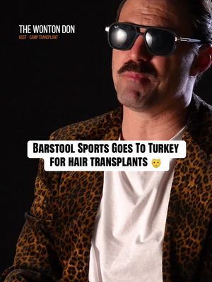 Barstool Sports goes to Turkey for Hair Transplants for Baldstool season 2 ✂️ @The Wonton Don   @Estenove Hair Transplant #hairtransplantturkey 