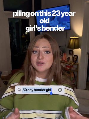 let’s romanticize messy party girls BUT only when they’re the right kind of messy!! 🤣 #50daybender #bender #college #party @Angie 🫡