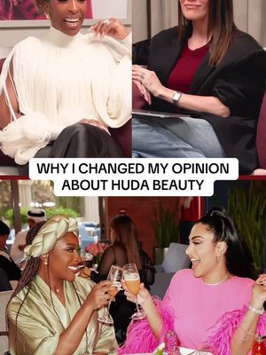 Why Jackie Aina changed her opinion about Huda Beauty Full episode on YouTube, search HOT SMART RICH JACKIE AINA  #hudabeauty #makeuptok 