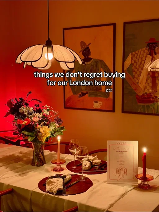 It’s expensive to furnish a home but most of this is either second hand or on significant sale! Just takes patience #interiordesign #apartmentdecor #interiorinspo #aesthetichome #londonlife