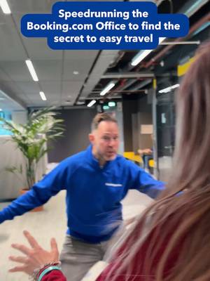 We speedran the Booking.com office for the secret to easy travel. It was the app the whole time.