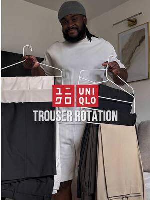 Ungatekeeping my most asked about pants 🙅🏾‍♂️ Can't tell me I don't put you on 😉@UNIQLO Europe #wideleg #pleatedtrousers #widelegtrouser #fyp #uniqlo 
