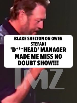 Blake Shelton had some choice words to say about his conspicuous absence from the opening night of Gwen Stefani's No Doubt residency at the Las Vegas Sphere! 🎥: Instagram/JPasc24