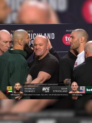 💥 Эти парни НЕНАВИДЯТ друг друга! #UFC328 #UFC #khamzatchimaev #seanstrickland #facetoface 