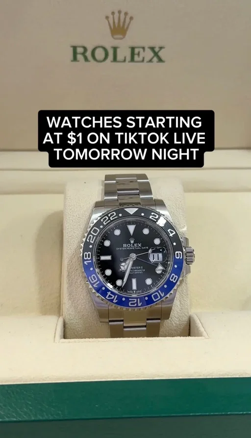 All these watches and more starting at just $1 tomorrow night on our TikTok live!! Make sure to tune in for the best deals yet 🤩 #rolex #watches #luxury #entrepreneur #livestream 
