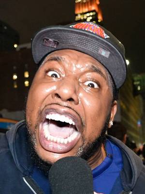 KNICKS FANS REACT TO GAME 2 WIN 🤣🤣 #NBA #nbaplayoffs #knicks #newyorkknicks #nyknicks 