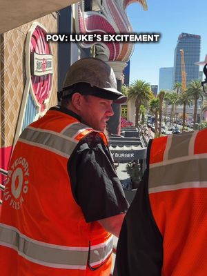Calm down, @lukecombs... We know you're excited for Category 10 Las Vegas 😌 #lukecombs #lasvegas