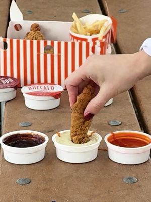Do you get lost in the sauce, or are you more of a direct dipper?