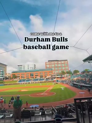 Come with me to a @durhambulls baseball game. You’ll love that they keep you entertained the whole time! There’s so much to do in the stadium for kids of all ages.  My tips: get the ice cream, stay for the fireworks 🧨