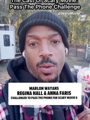 🤳👀 Marlon Wayans, Regina Hall & Anna Faris Challenged To Pass The Phone For Scary Movie 6 🎥: X/@ScaryMovie