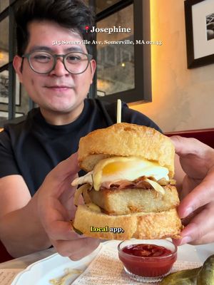 Breakfast Sandwiches in Boston, MA - @chronicle5 @wcvb5 #ChroniclePartner #Ad Hi Cuties … I am on a mission to find the best breakfast sandwiches around Boston. Today we are trying out the St. Anthony’s Mortadella & Egg Sando at Josephine, which every bite just hit all the right spots: thick, savory and creamy burrata. 📍 Josephine somerville 515 Somerville Ave, Somerville, MA 02143 After seeing Chronicle’s segment on Savory Sandwiches, on the Very Local app, I had to try this spot. If you’re looking for more stories like these, for free, make sure to download The @verylocal for more sparks of inspiration. Cheers bbs