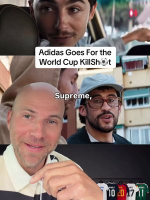 Adidas launched a 5 min film (ad) to kick of the world’s biggest sporting event: the World Cup. The size & scale of this campaign seems to meet that moment in a major way: Timothy Chalamet, Bad Bunny, Messi, ai David Beckham, Zidane, Lamine Yamal, Jude Bellingham & Trinity Rodman…🤯 This comes as another blow to Nike for now…I bet the Nike World Cup budget just doubled 🤣 #worldcup 