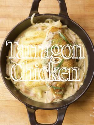 This one is hard to beat. Tarragon chicken is a classic that you should seriously consider making at least once if you’ve never had it before. Killer recipe we got here! Recipes hit my substack newsletter every Saturday- link in bio 🔝