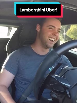 Picking up UBER Riders in a Lamborghini 