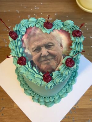 special delivery for the nation’s granddad #davidattenborough #attenborough100 #davidattenborough100 