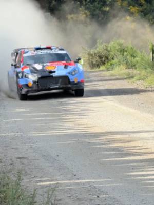 Rally leader Fourmaux on a charge 👊 #wrc #rally #motorsports