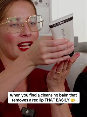 our oat balm cleanser really understood the assignment 😮‍💨 #theinkeylist #tiktokmademebuyit #oatcleansingbalm #cleansingbalm 