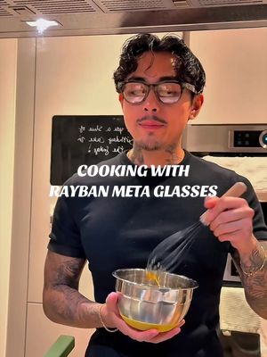 I missed Italy, so I made Italian. Probably would have ordered food if @raybanmeta didn't help me cook #raybanmetapartner