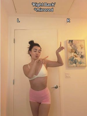 Right back mirrored tutorial #rightback #stepbysteptutorial #dancetutorial #mirroredtutorial #karleegirl 