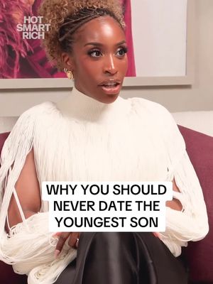 Period. No notes. 💅 Watxh the full episode on YouTube by searching Hot Smart Rich Jackie Aina #dating #youngestson #Love #boyfriend 