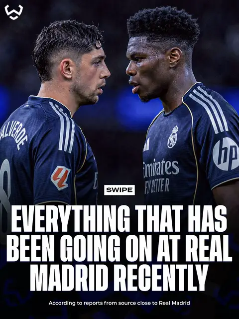 According to reports, things between Federico Valverde and Aurélien Tchouaméni have been strained for months, with Tchouaméni allegedly unhappy over how Fede treated former coach Xabi Alonso. #foryou #fy #realmadrid #4u #trending 