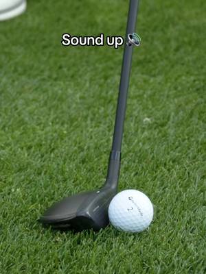 The sound of pure contact with the Qi4D Hybrid. #TeamTaylorMade