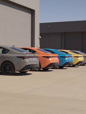 A five-piece V8 harmony. #LexusIS 500 Special Edition #fyp #cartok 