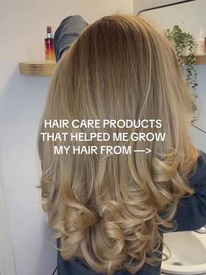 Part 1 of hair care products that helped me with hair growth! #hairtok #hairgrowth #hairtransformation #haircareproducts 