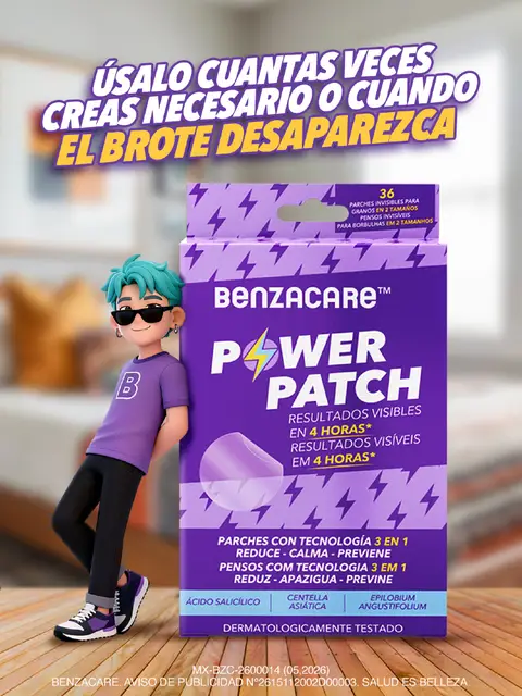 Cómo usar los Power Patch como todo un(a) pro. 🎯 Guarda esta info para cuando más la necesites.