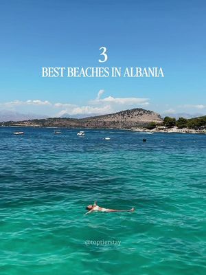 you can’t miss these 😍 [save this] If you’re visiting Saranda Albania and wondering where to go for a beach day, these are my favorites !! #creatorsearchinsights 