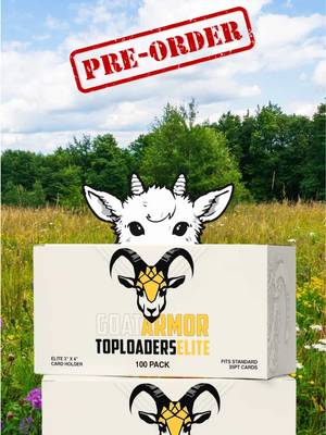 You smell that? Do you smell that? Top loaders, son. Nothing else in the world smells like that. I love the smell of top loaders in the morning. Get your preorders in now on our website so they head out to you as soon as they're in stock! #goatarmor #preorder #toploaders