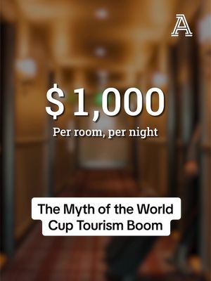 FIFA promised that millions from around the world would travel to the World Cup in the United States. According to hotel bookings leading up the tournament, it appears as if they've misjudged demand.  #fifa #worldcup #Soccer #football 